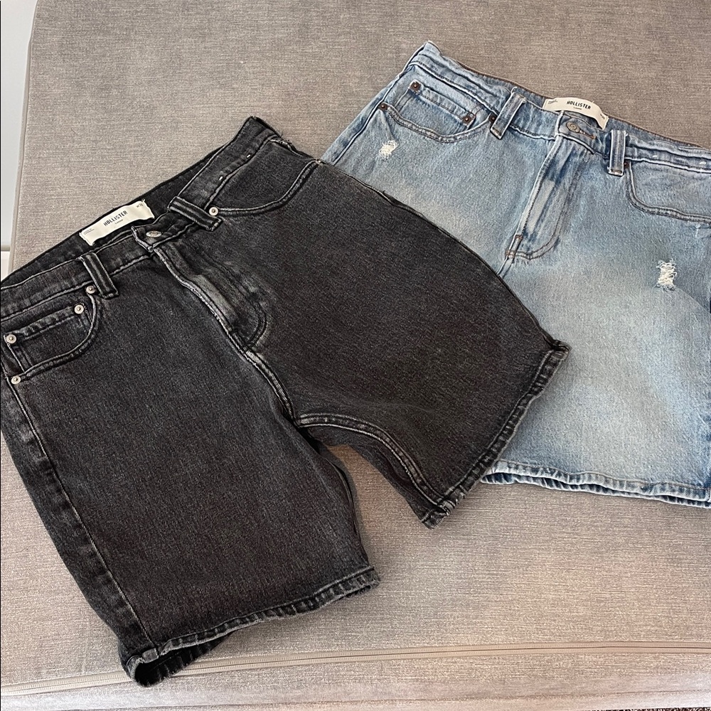 Hollister 2 Pairs of Jorts Waist 30